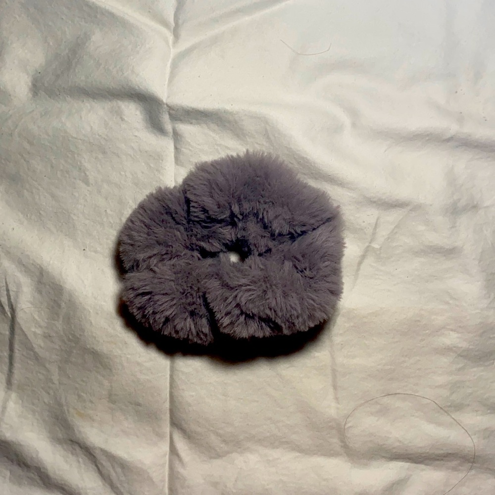 Fluffy Faux Fur Scrunchie